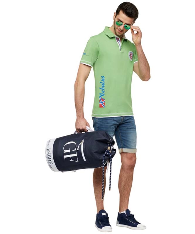 Nebulus Polo-Shirt ORANGE Herren Osterangebot