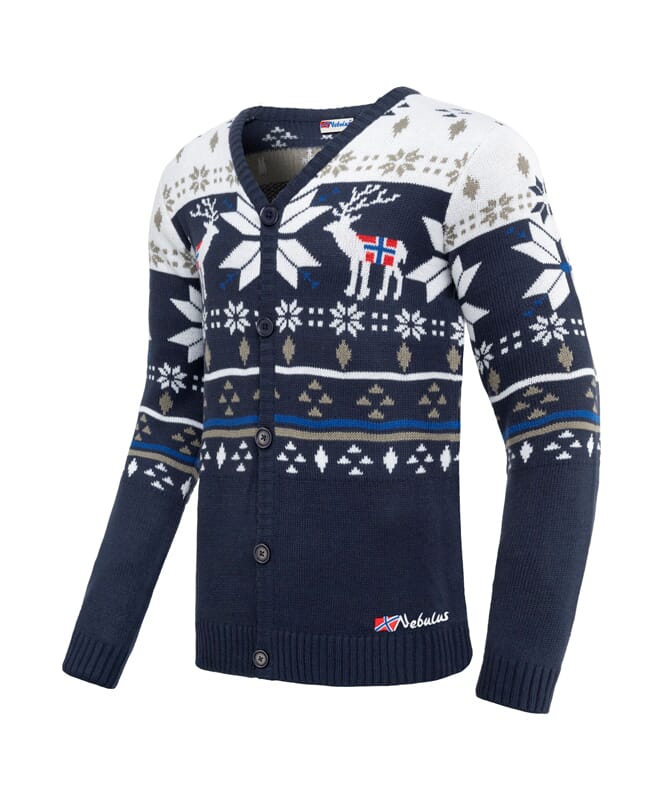 Nebulus Norweger Strick-Cardigan, Strickjacke SCAPE Herren Lagerräumung