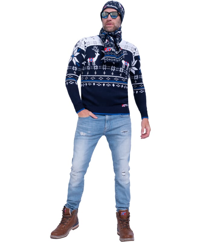 Nebulus Norweger Pullover BREEN Herren Saisonale Angebote