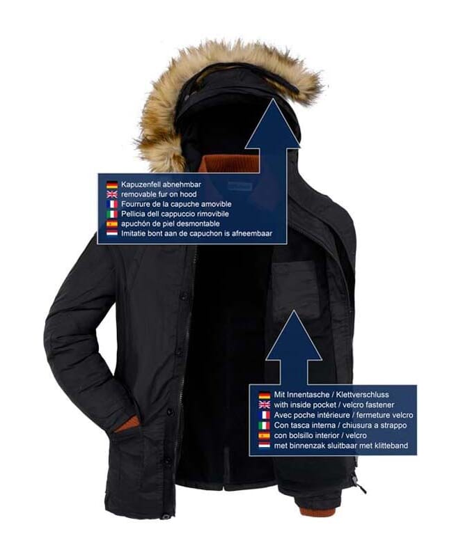 Nebulus Parka WESTEND Herren Bis zu 55% Rabatt