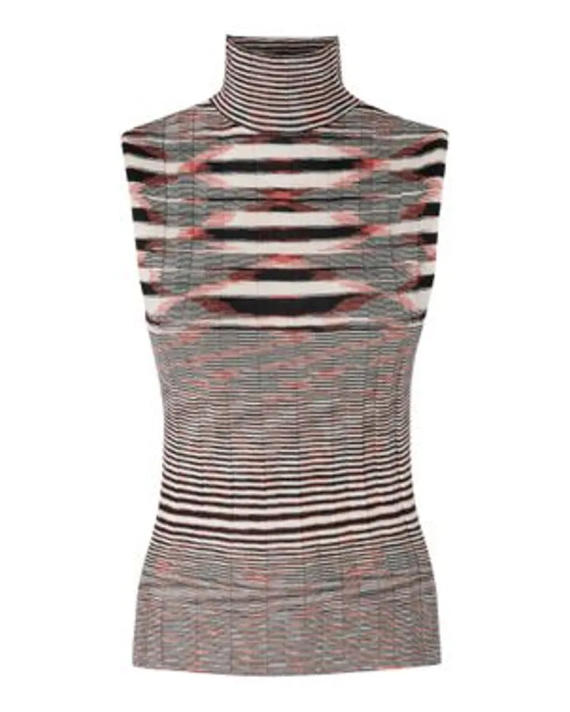 Missoni Geripptes Rollkragen Tanktop Multicolor Bestseller