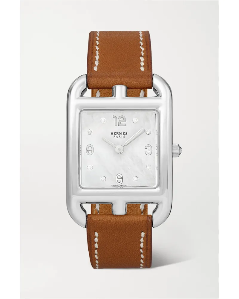 Hermès Cape Cod 31 Mm Kleine Uhr Aus Edelstahl Silber Günstig kaufen