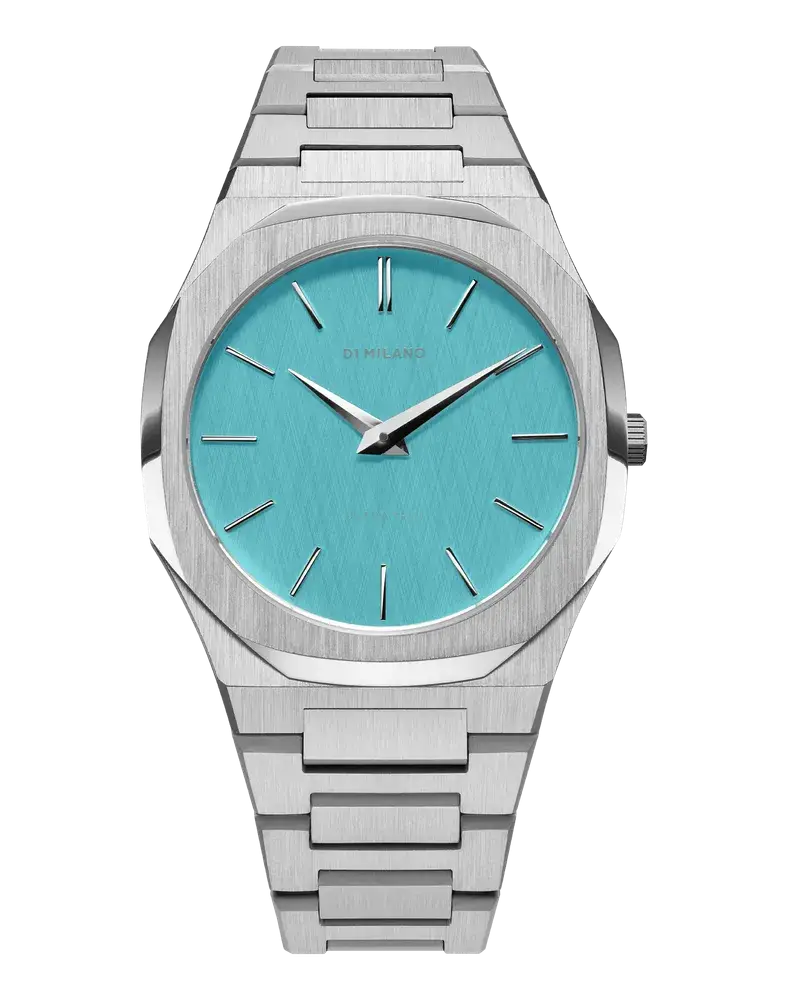 D1 Milano Watch Ultra Thin Bracelet 38mm Light Blue Discount Store für neue Produkte