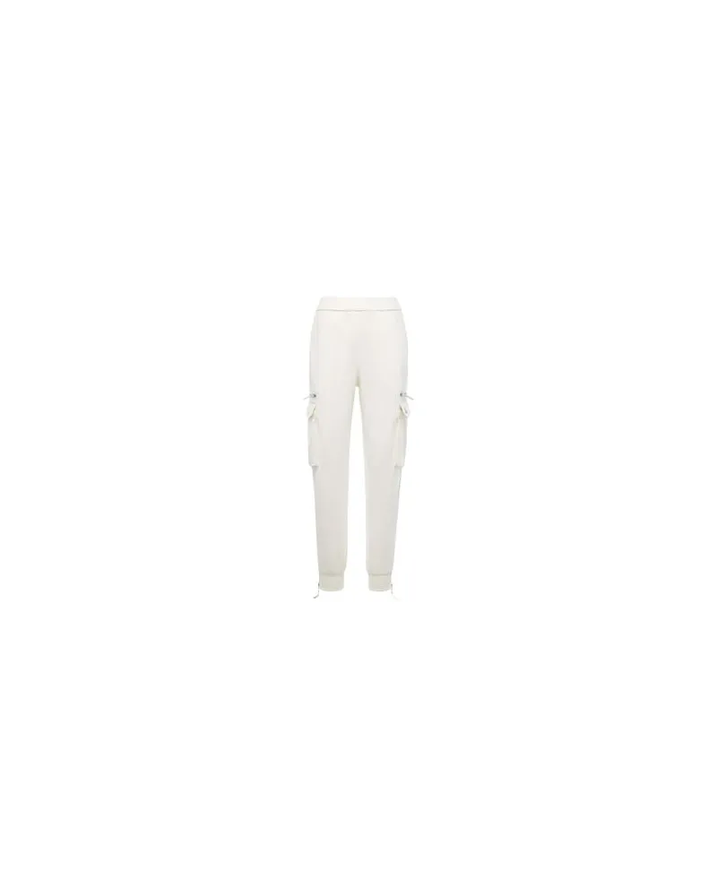 Moose Knuckles Jogginghose Mixmedia White Fabrikverkauf