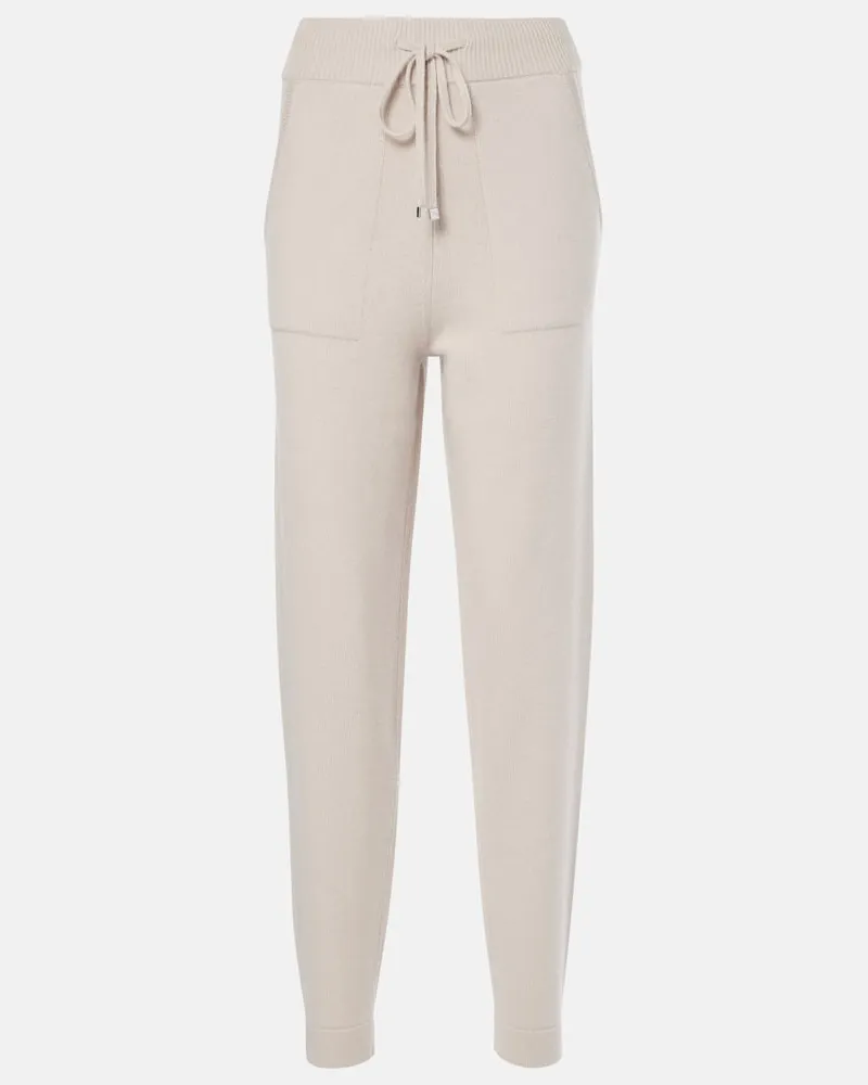 Max Mara Jogginghose Opera Aus Wolle Und Kaschmir Beige Zeitlich begrenztes Angebot