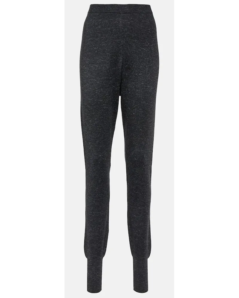 The Row Jogginghose Aus Einem Kaschmirgemisch Grau Sonderangebote