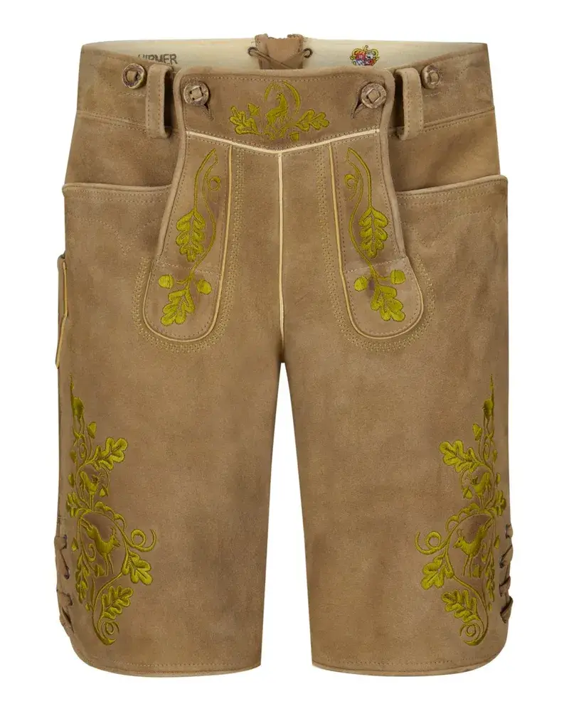 Meindl Lederhose Munich Aus Ziegenleder Hirmer Edition Hellbraun Letzter Tag