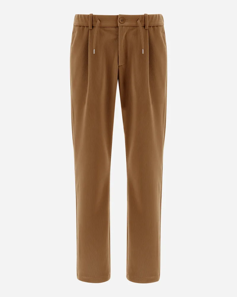 Herno Hose Aus Linen Velvet Camel Angebote