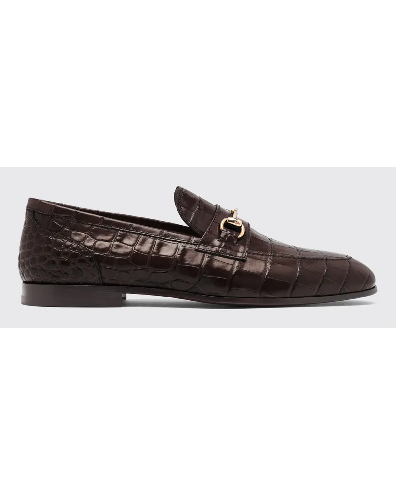 Scarosso Alessandro Dunkelbraun Kroko Neueste Mode