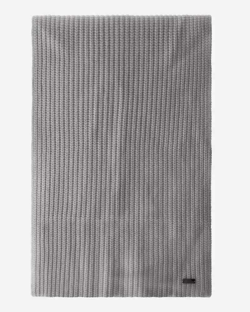 Herno Schal Aus Eternity Cashmere Grau VIP-Rabatte