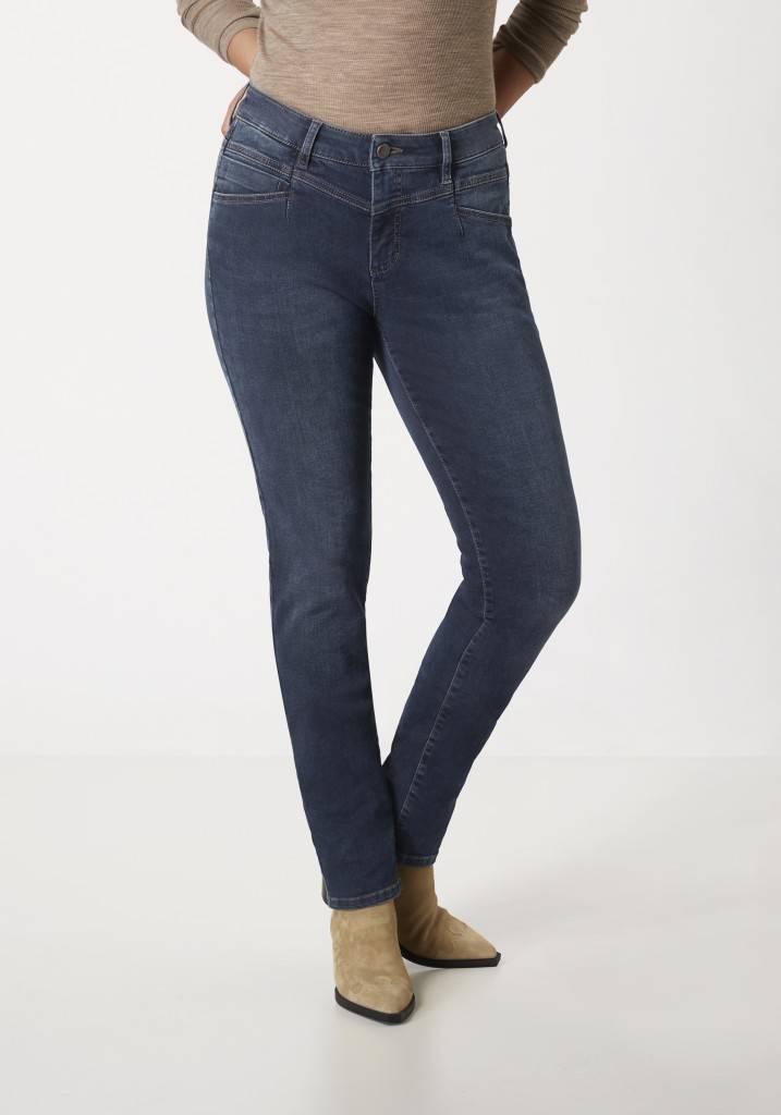 Paddocks LUCY MOTION&COMFORT Skinny fit - blue black used and moustache Heißer Verkauf