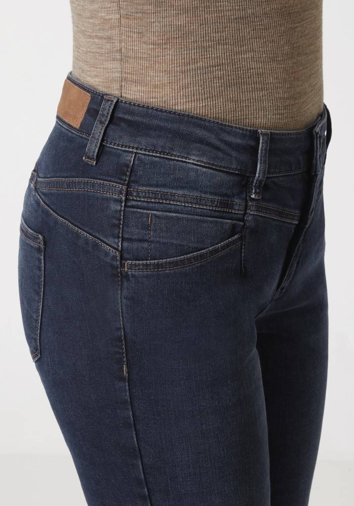Paddocks LUCY MOTION&COMFORT Skinny fit - blue black used and moustache Heißer Verkauf