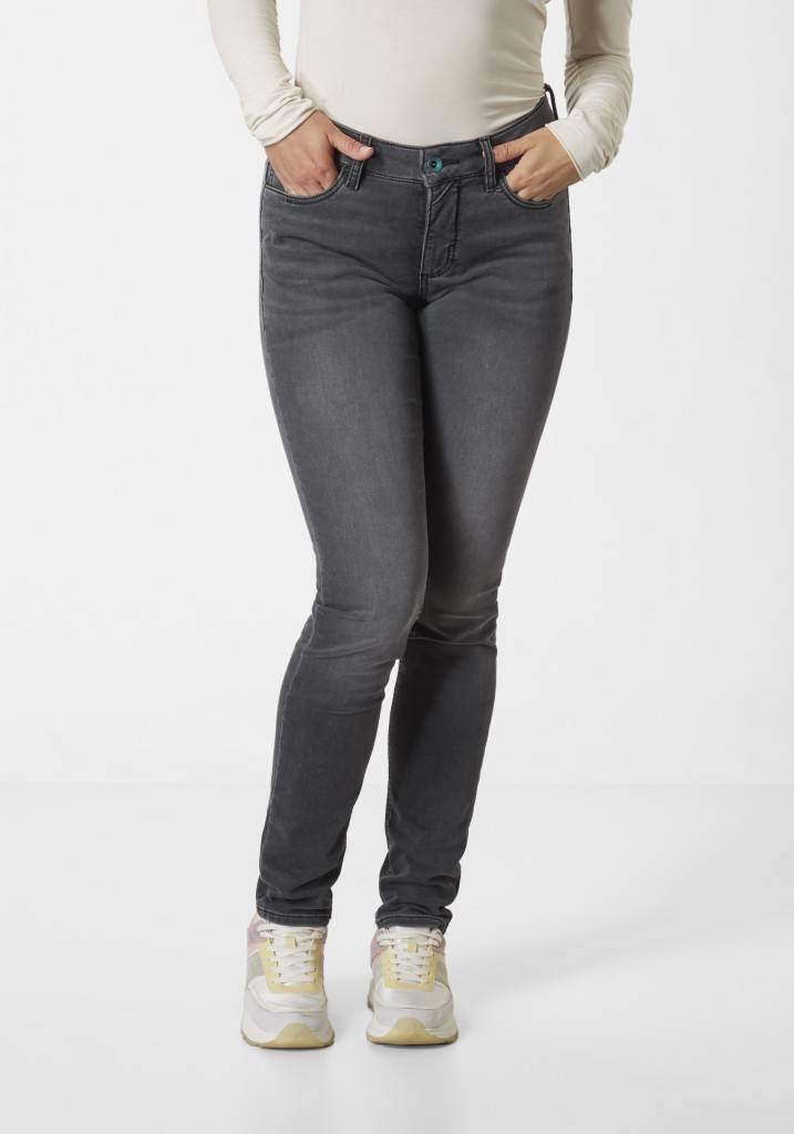 Paddocks LUCY Superior JOGG Denim Skinny fit - black black used moustache Top Angebot