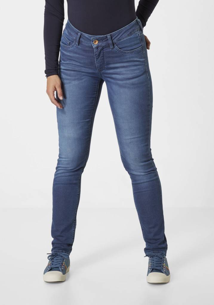 Paddocks LUCY Superior JOGG Denim Skinny fit - medium blue used moustache Neueste Mode
