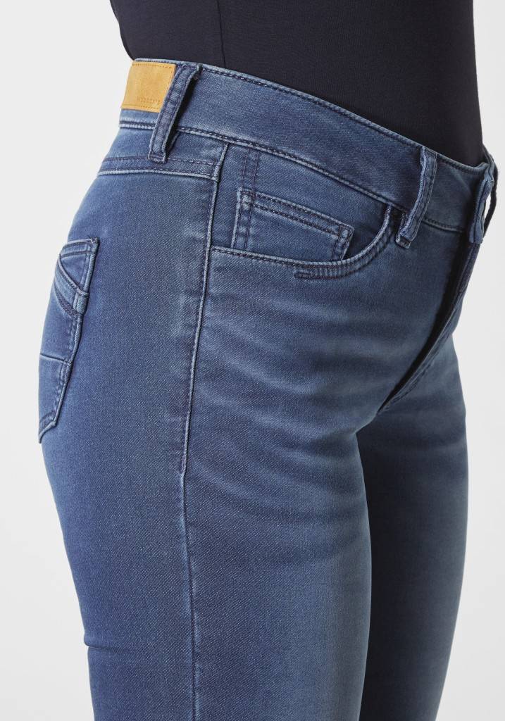 Paddocks LUCY Superior JOGG Denim Skinny fit - medium blue used moustache Neueste Mode