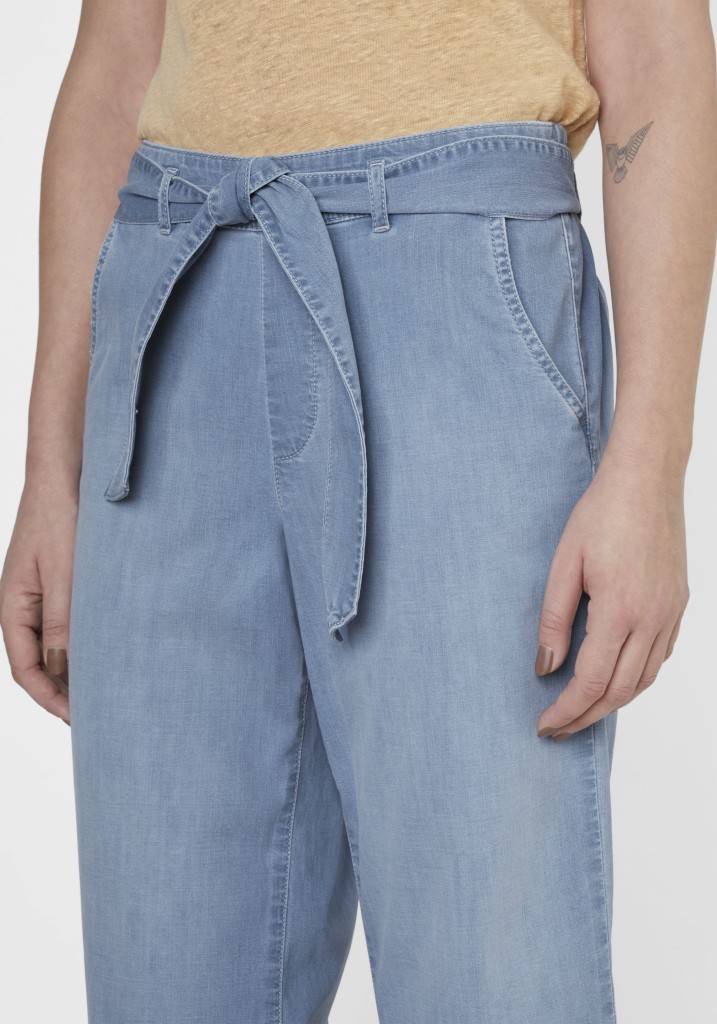 Paddocks Culotte LIGHT DENIM weite Passform - blue bleached used Tägliche Deals