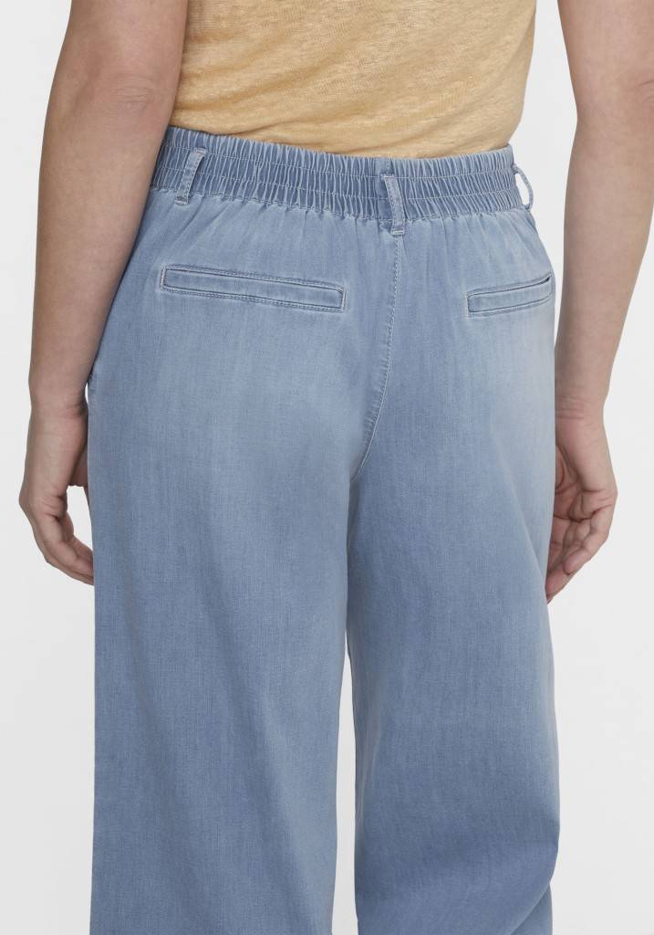 Paddocks Culotte LIGHT DENIM weite Passform - blue bleached used Tägliche Deals
