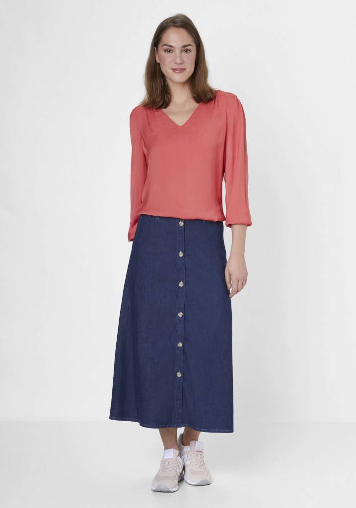 Paddocks Denim Skirt Light Denim normale Passform - dark stone Riesige Ersparnisse