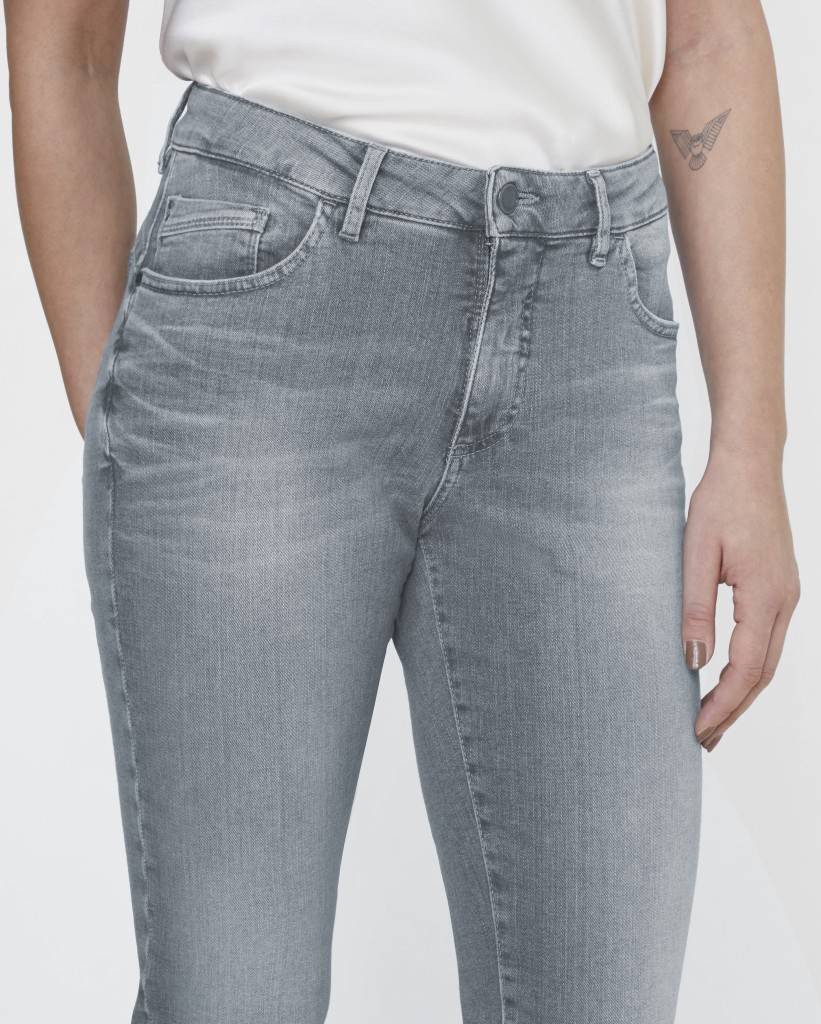 Paddocks LIA MOTION&COMFORT schmale Passform - light grey used moustache Kostenlose Rückgabe