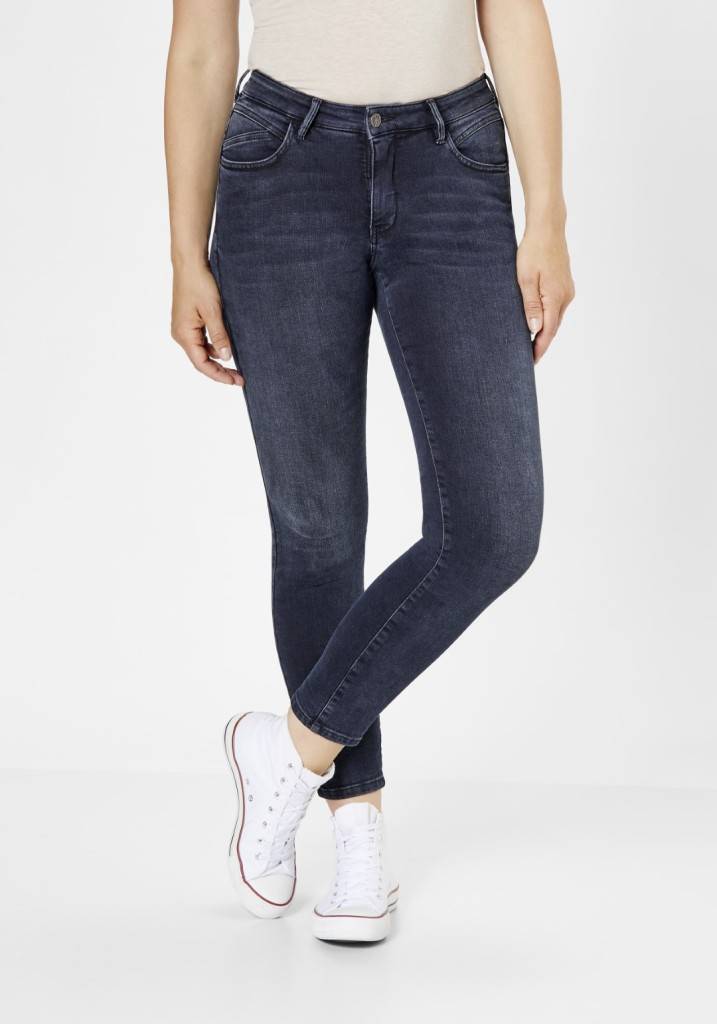 Paddocks LUCY Skinny fit - blue black with handwork and 3D pleats Letzte 3 Tage