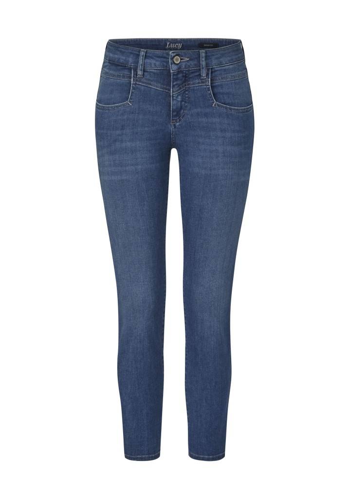 Paddocks LUCY MOTION&COMFORT Skinny fit - mid. blue used moustache Neueste Stile
