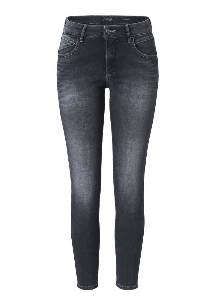 Paddocks LUCY MOTION&COMFORT Skinny fit - blue black used and moustache Letzte 2 Tage