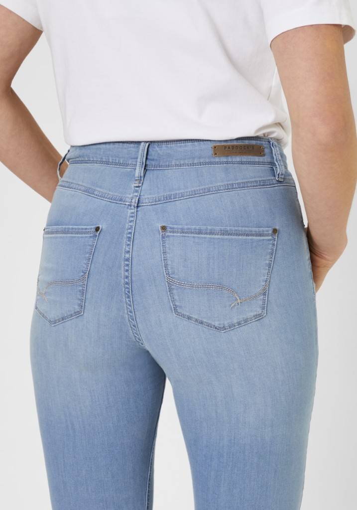 Paddocks PAT LIGHT DENIM schmale Passform - light stone with soft using Nur noch ein Tag übrig