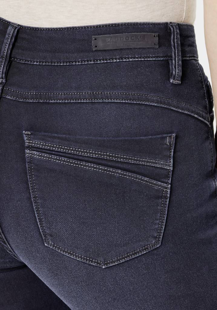 Paddocks PAT JOGG DENIM schmale Passform - blue black with handwork Clearance-Verkauf