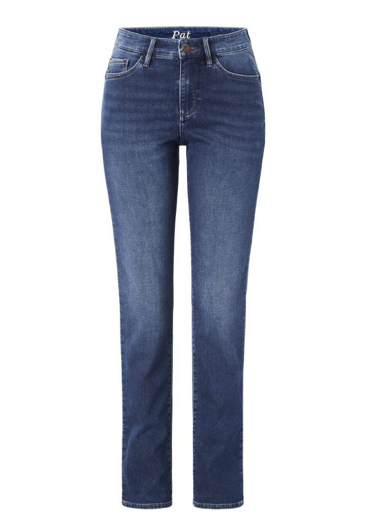 Paddocks PAT JOGG DENIM schmale Passform - blue dark stone with handwork Kostenloser Versand international