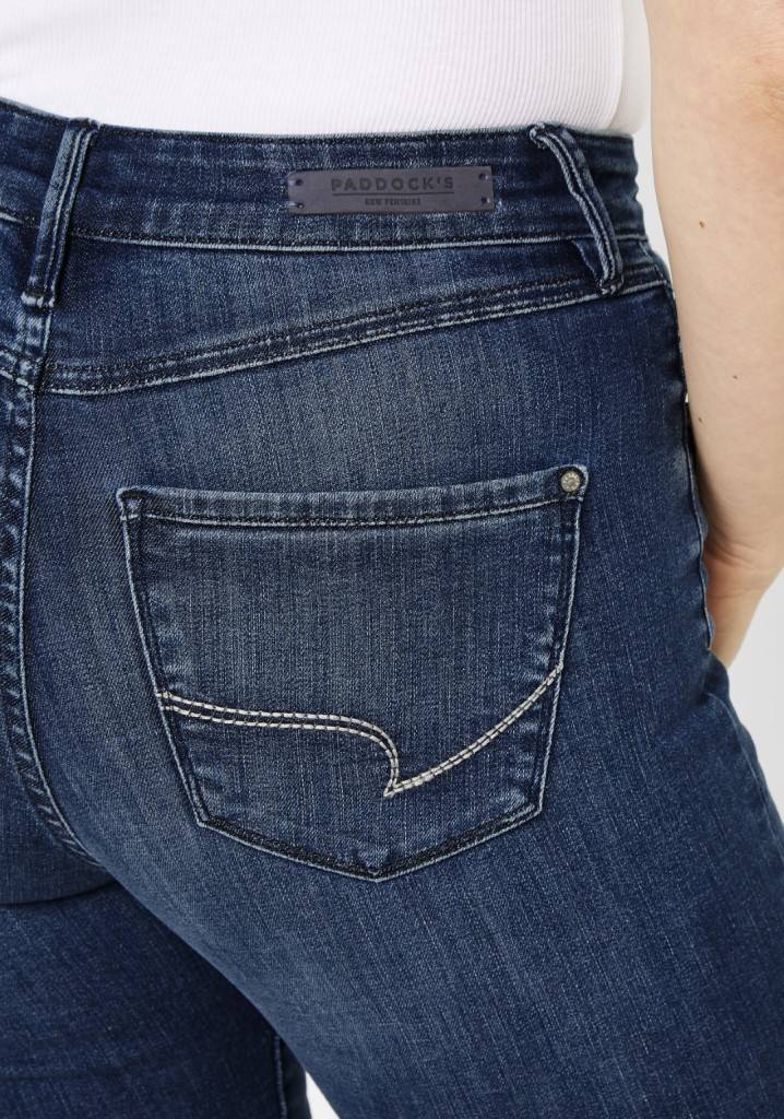 Paddocks PAT SOFT DENIM schmale Passform - dark blue use moustache Fabrikladen