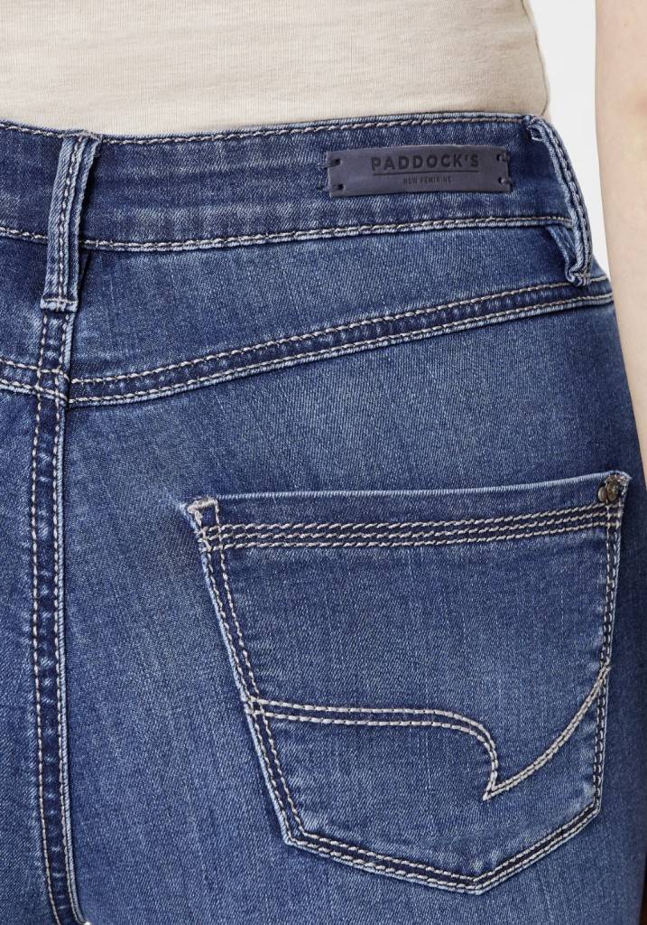 Paddocks PAT Saddle Stitch SOFT DENIM schmale Passform - dark stone with moustache Speichern exportieren