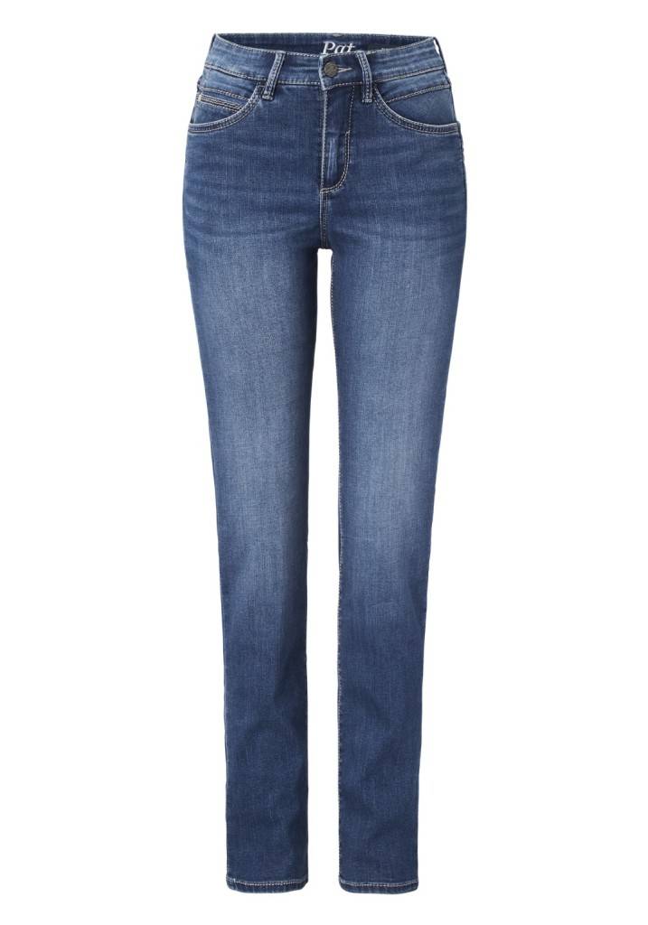 Paddocks PAT Saddle Stitch SOFT DENIM schmale Passform - dark stone with moustache Speichern exportieren