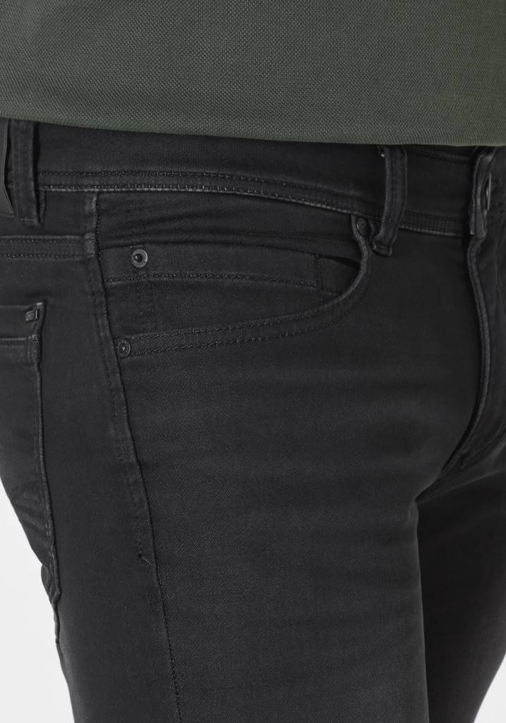 Paddocks DEAN MOTION&COMFORT JOGG DENIM schmale Passform - black black used moustache Verkauf