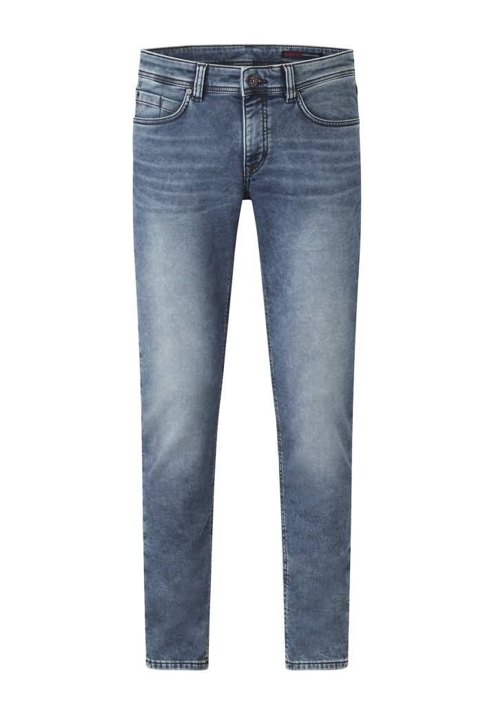 Paddocks DEAN MOTION&COMFORT JOGG DENIM schmale Passform - dark blue used moustache Hotsell