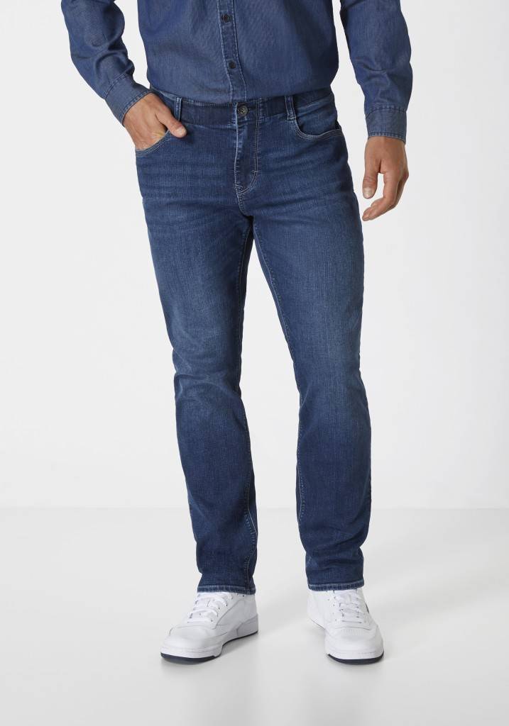 Paddocks BEN MOTION&COMFORT bequeme Passform - dark blue used moustache im Angebot