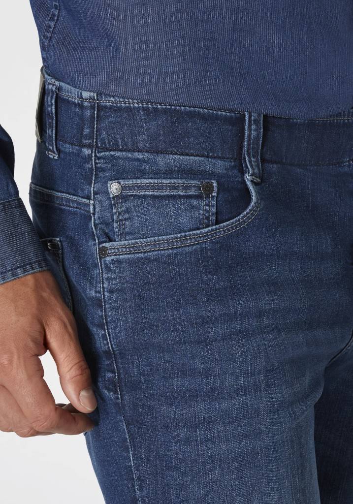 Paddocks BEN MOTION&COMFORT bequeme Passform - dark blue used moustache im Angebot