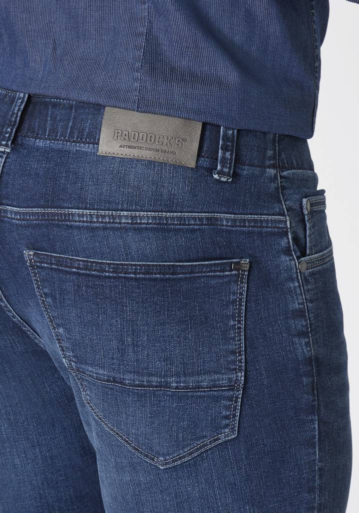 Paddocks BEN MOTION&COMFORT bequeme Passform - dark blue used moustache im Angebot