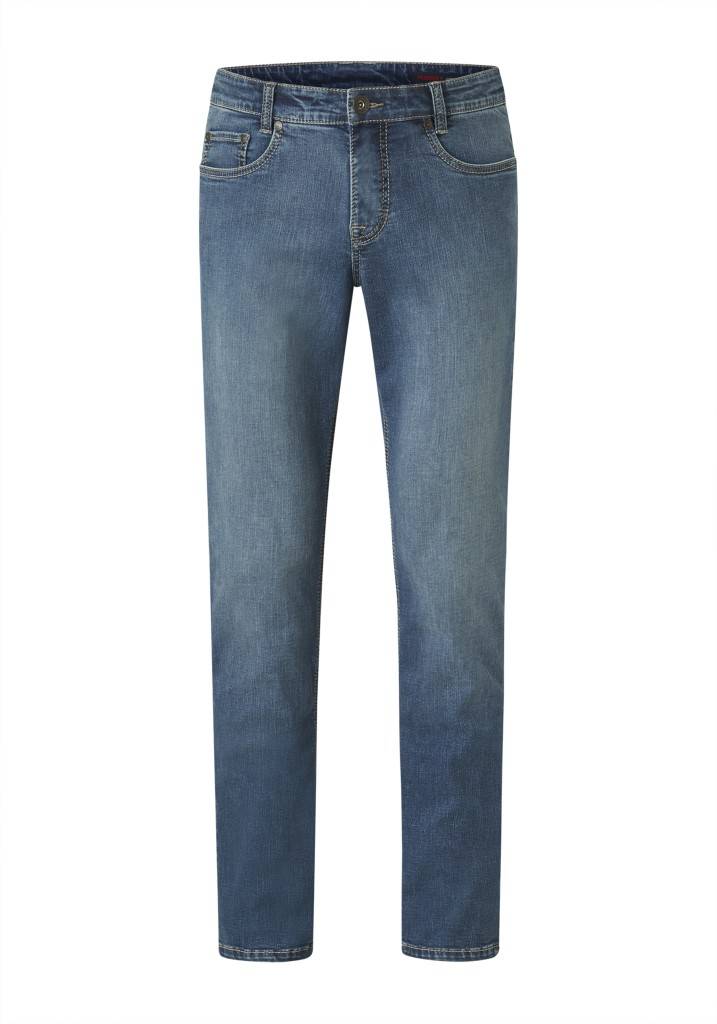 Paddocks PIPE Saddle Stitch MOTION&COMFORT schmale Passform - blue medium used Schlussverkauf