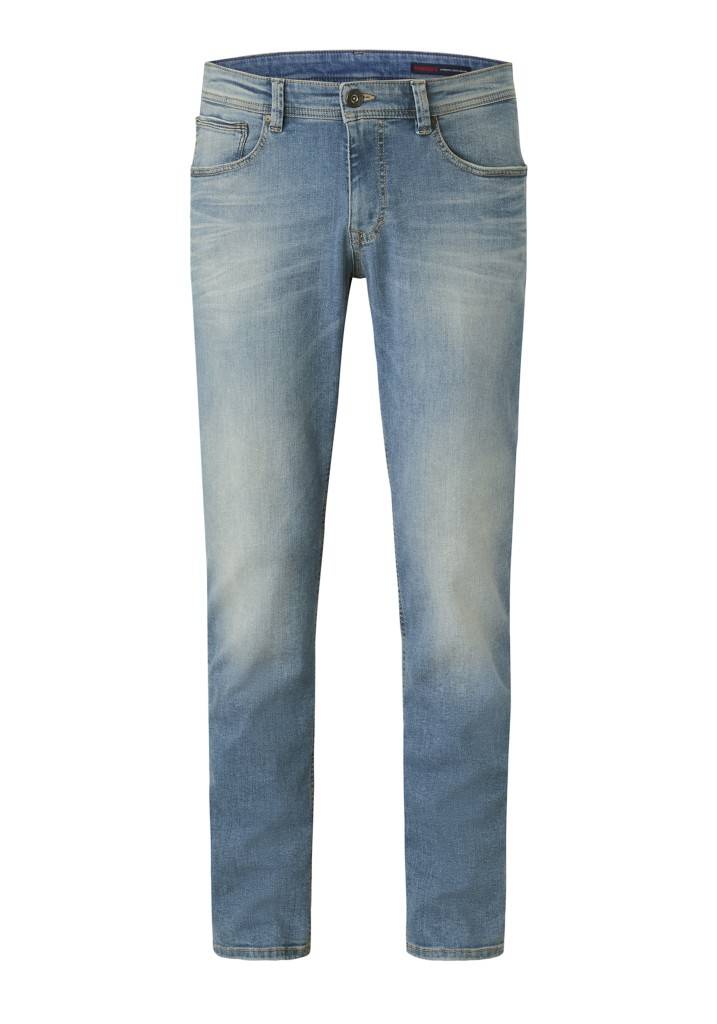 Paddocks DEAN / WITHOUT DESTROY schmale Passform - medium blue used moustache Fabrikverkauf
