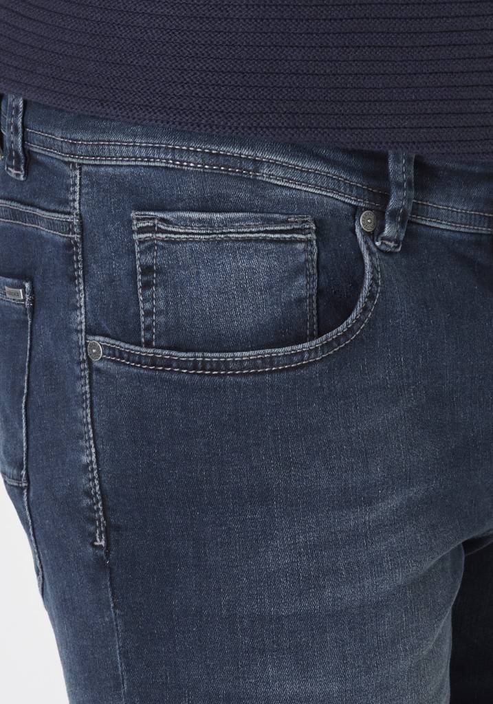 Paddocks DEAN MOTION&COMFORT schmale Passform - blue black used and moustache Meist gekauft