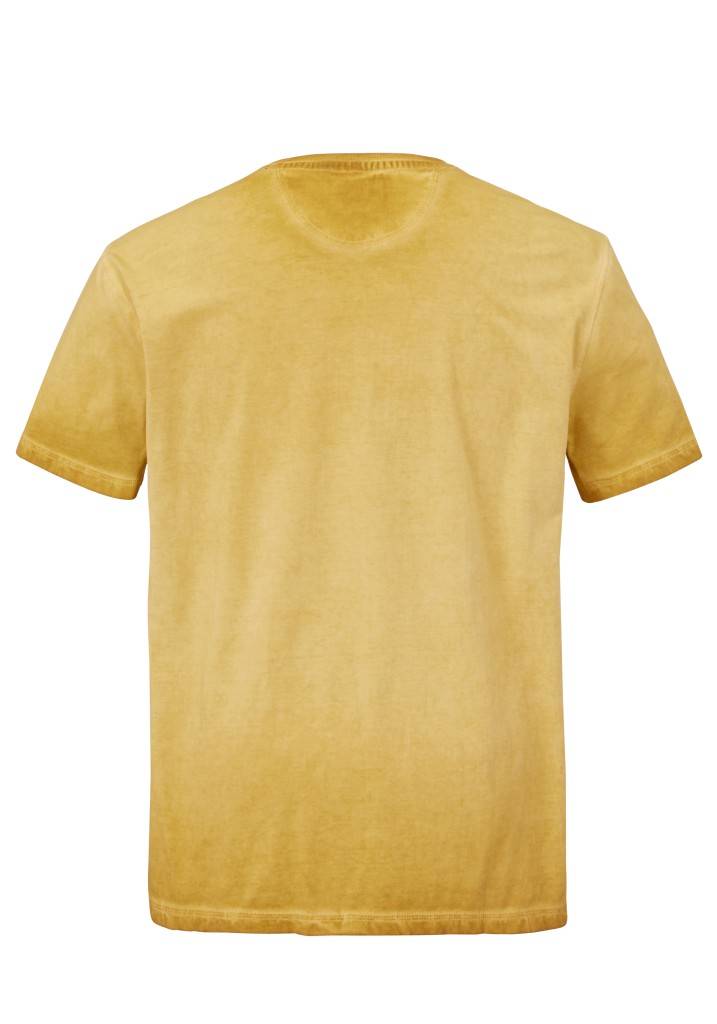 Paddocks Round neck short sleeve normale Passform - gold Cyber Monday