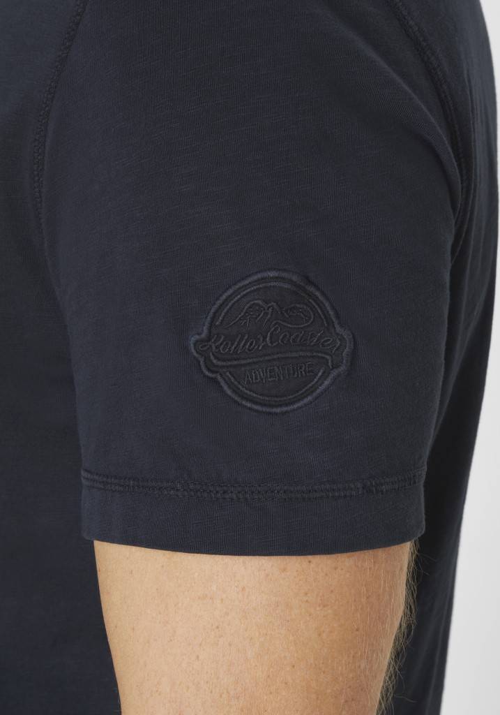 Paddocks Short sleeve roundneck shirt normale Passform - dark navy Weihnachtsangebot