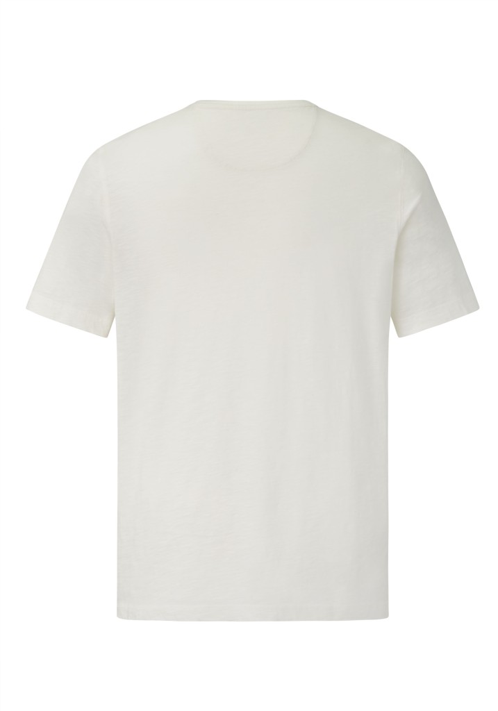 Paddocks Short sleeve roundneck shirt normale Passform - off white Osterangebot