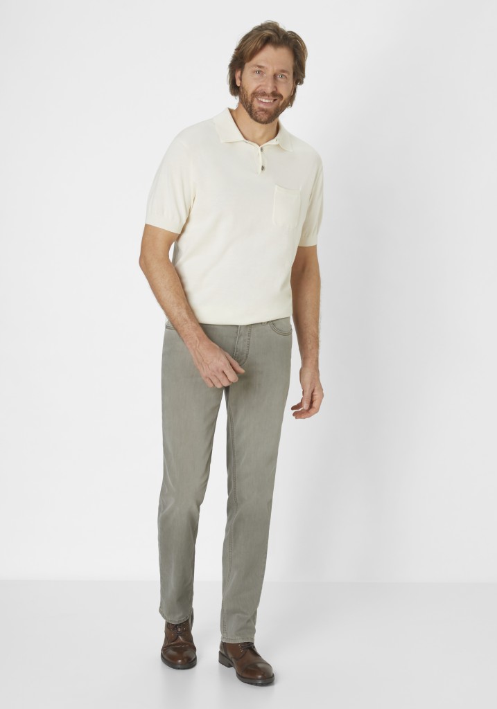 Paddocks PIPE MOTION&COMFORT schmale Passform - beige used Große Rabatte