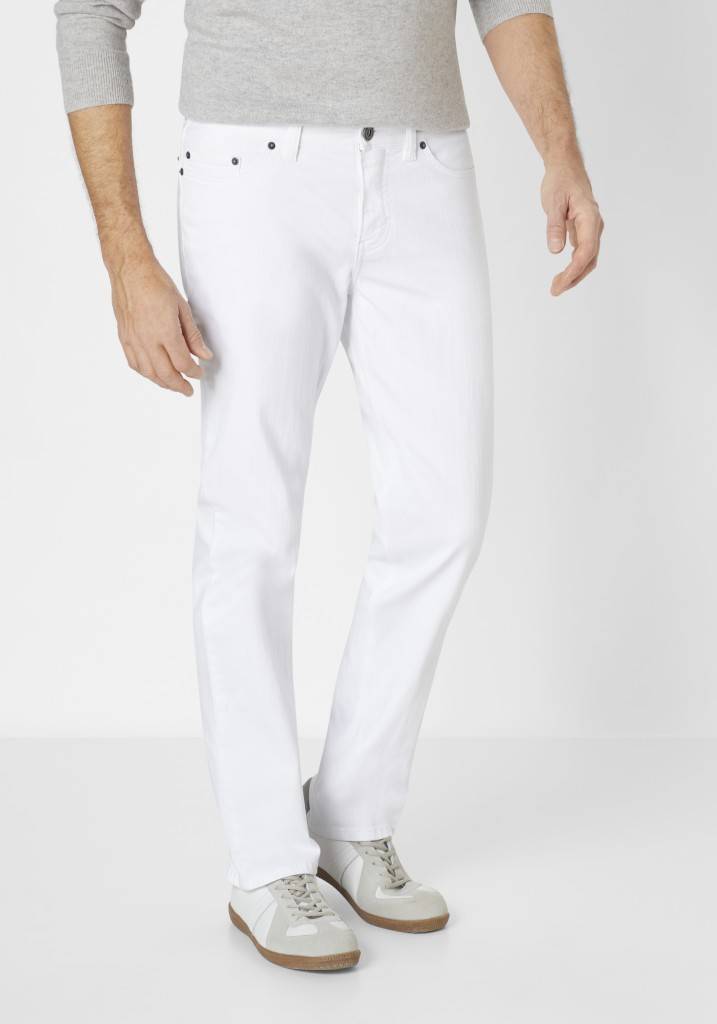 Paddocks PIPE MOTION&COMFORT schmale Passform - white Tägliche Deals