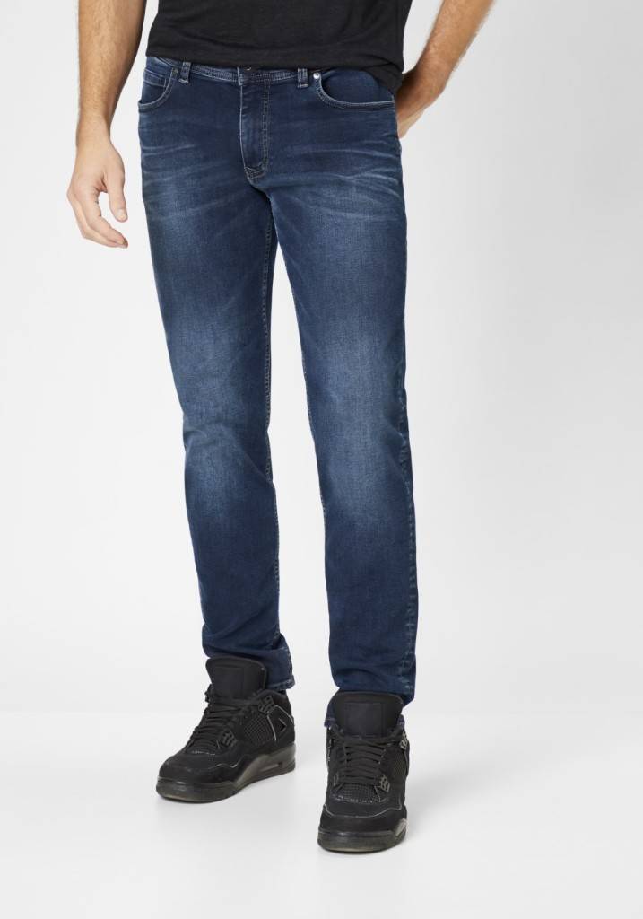 Paddocks DEAN MOTION&COMFORT schmale Passform - vintage blue black wash Riesige Ersparnisse