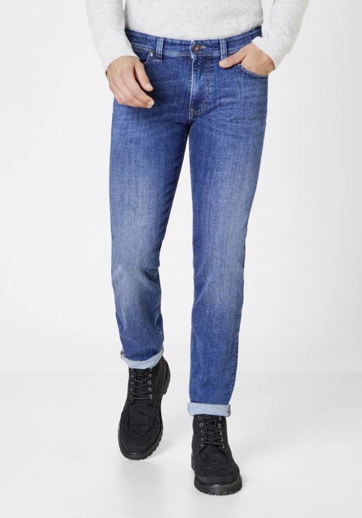 Paddocks DEAN MOTION&COMFORT schmale Passform - true blue heavy washed Vierteljährliche Förderung