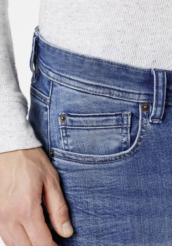 Paddocks RAY weite Passform, moderne Passform - medium blue vintage wash 50% Rabatt für begrenzte Zeit