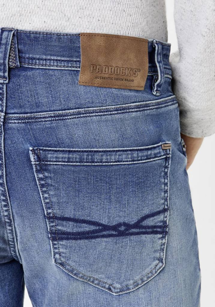 Paddocks RAY weite Passform, moderne Passform - medium blue vintage wash 50% Rabatt für begrenzte Zeit
