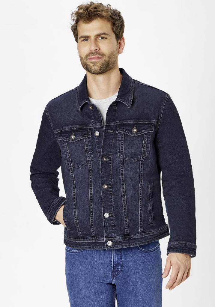 Paddocks Denim Jacket normale Passform - blue/black Rabatte dieses Monats